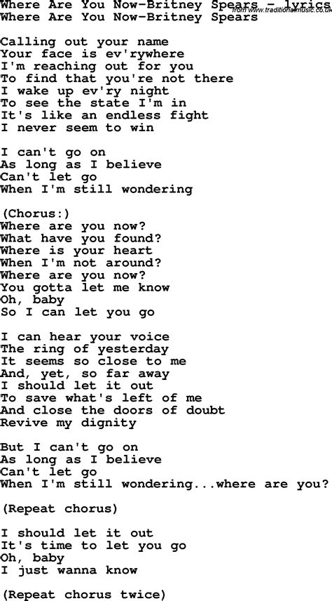 to where you are song lyrics|song lyrics and titles.